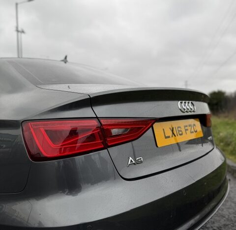 
								2016 Audi A3 S-line saloon auto full									