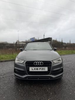 
										2016 Audi A3 S-line saloon auto full									