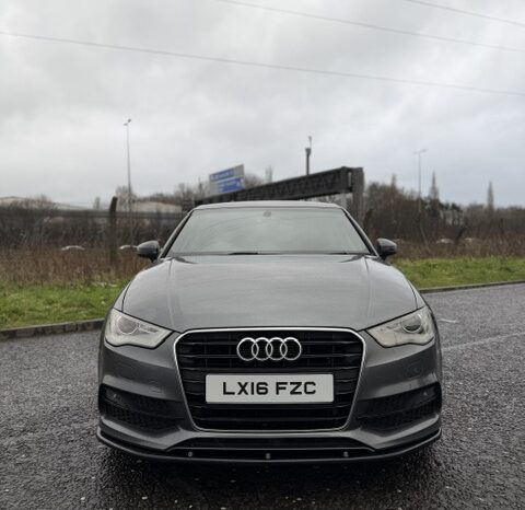 
								2016 Audi A3 S-line saloon auto full									