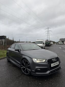 2016 Audi A3 S-line saloon auto